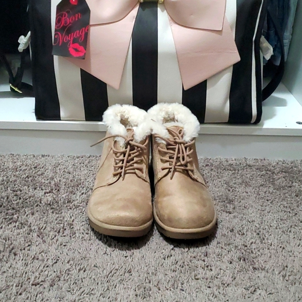 Makalu California ankle boots in tan sz 9